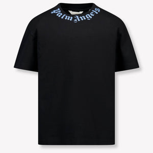 Palm Angels Enfant Garçons T-shirt Noir