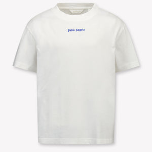 Palm Angels Enfant Garçons T-shirt en blanc