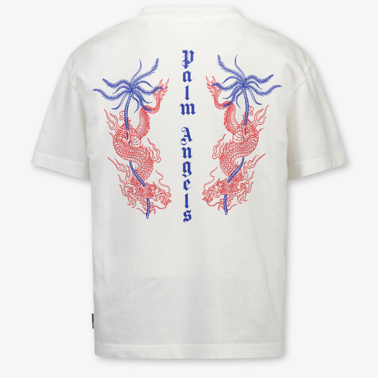 Palm Angels Enfant Garçons T-shirt en blanc