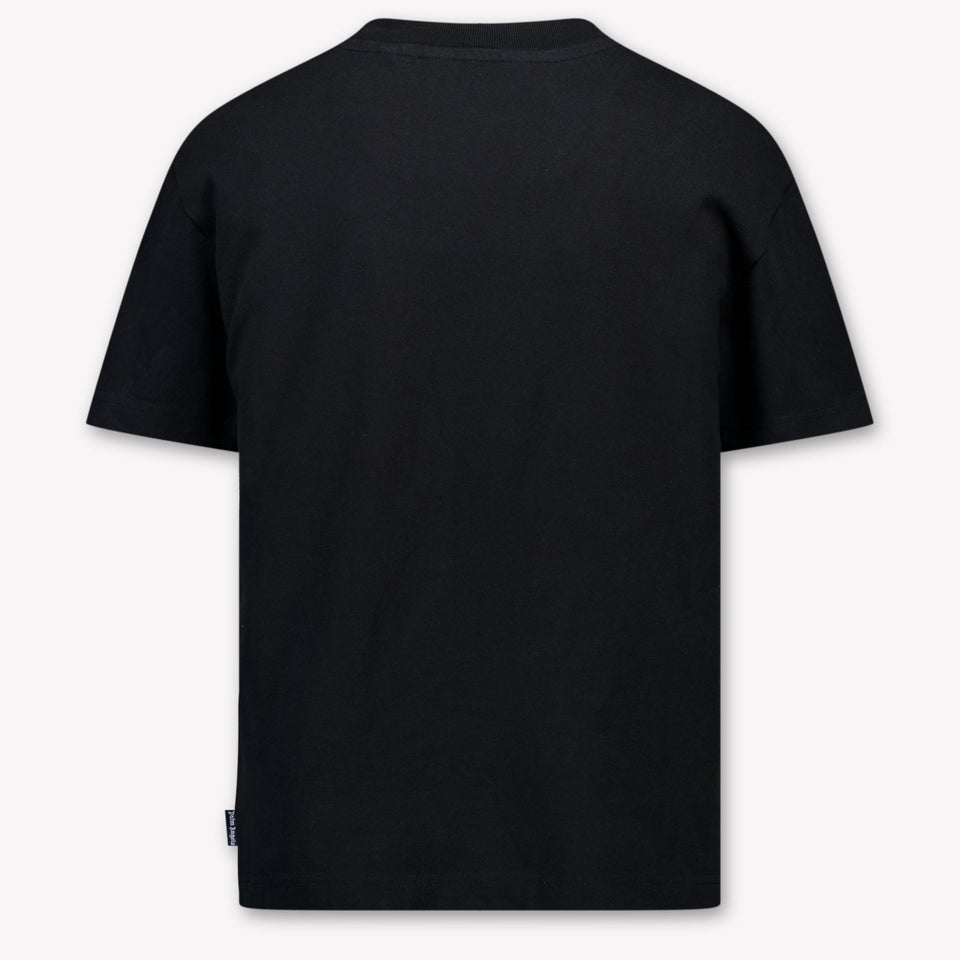Palm Angels Kids Boys  T-Shirt Black