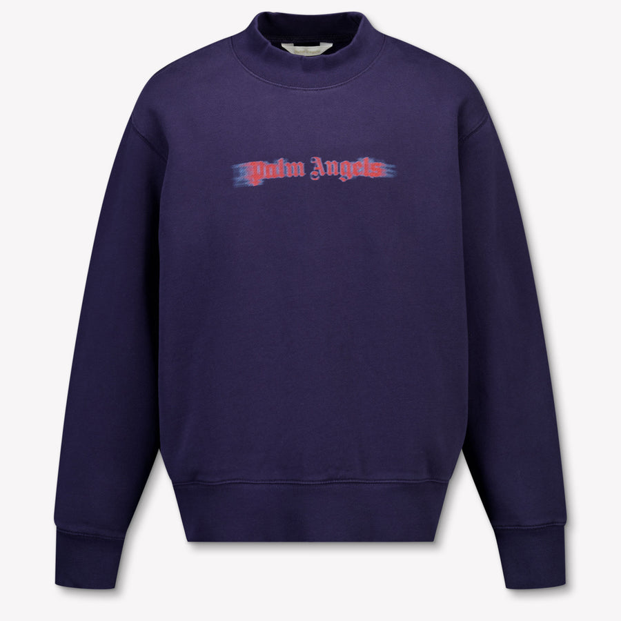 Palm Angels Enfant Garçons Pull Navy