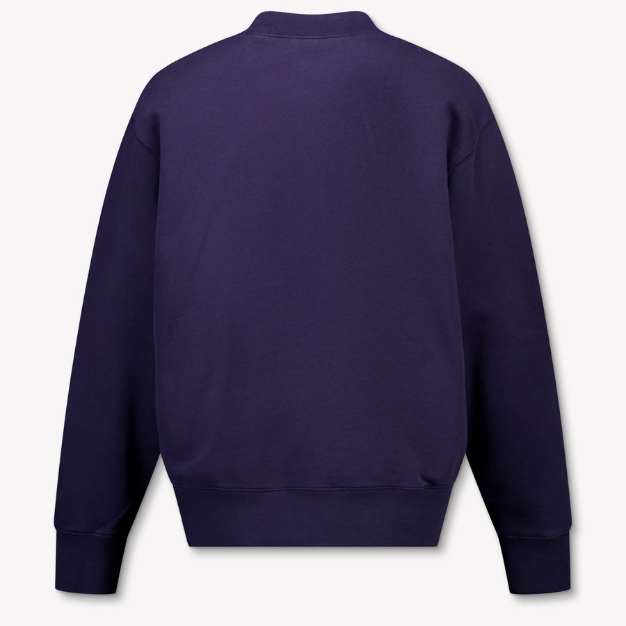 Palm Angels Enfant Garçons Pull Navy
