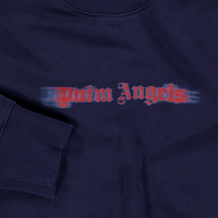 Palm Angels Enfant Garçons Pull Navy