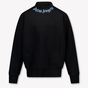 Palm Angels Enfant Garçons Pull Noir