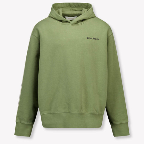 Palm Angels Enfant Garçons Pull Armée