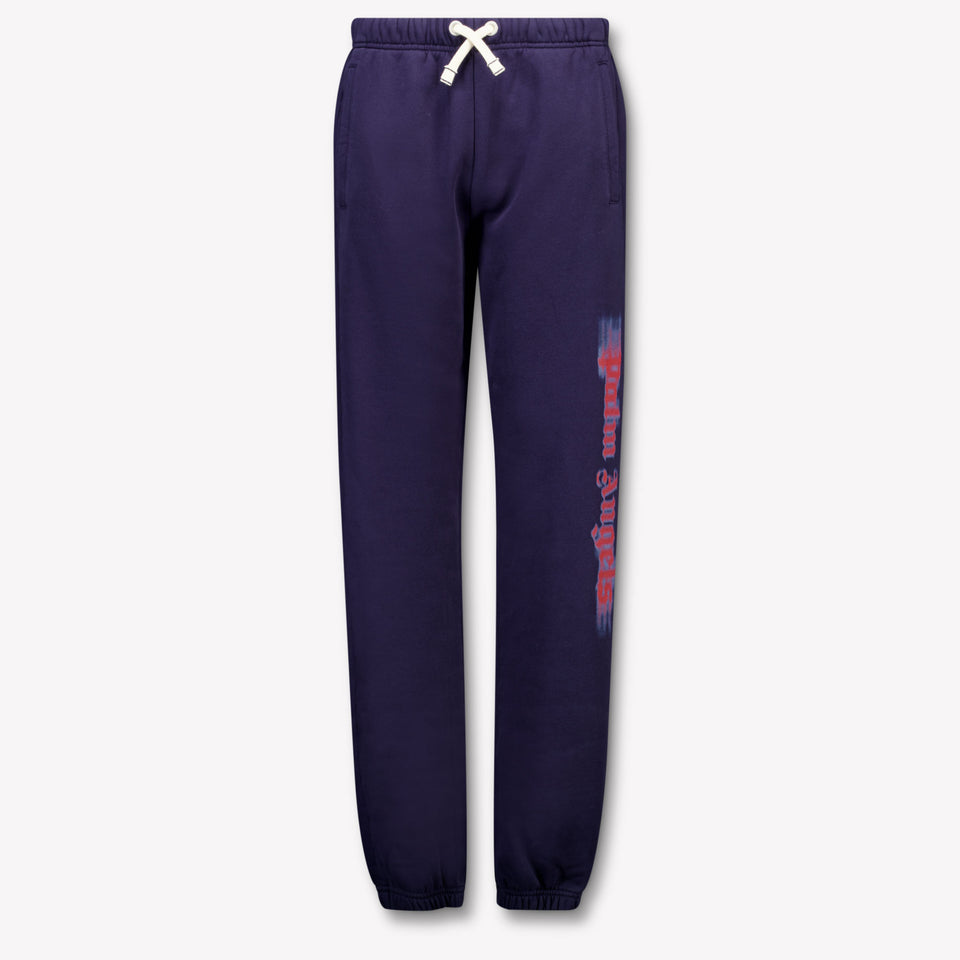 Palm Angels Enfant Garçons Pantalon Navy