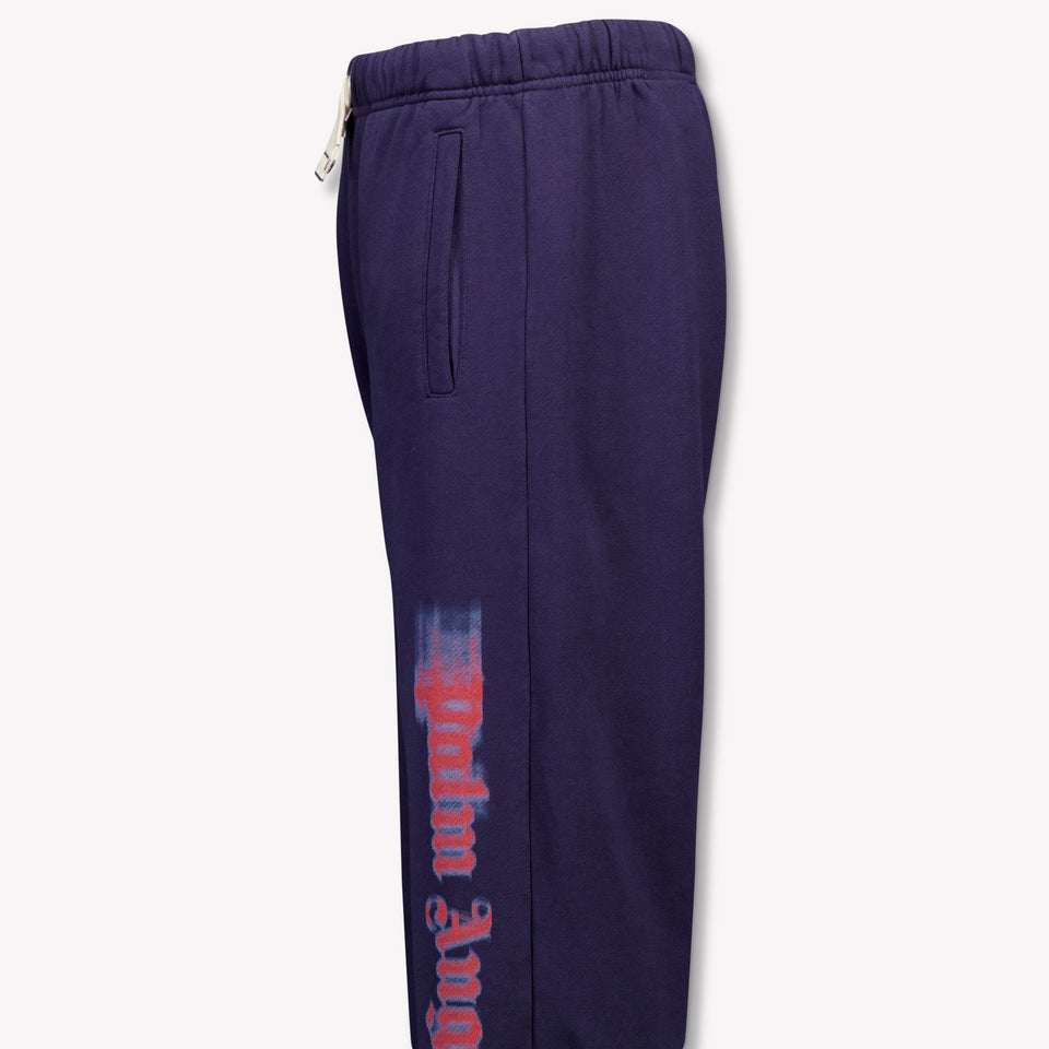 Palm Angels Enfant Garçons Pantalon Navy