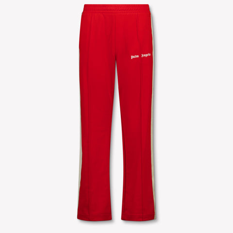 Palm Angels Kids Boys  Pants Red