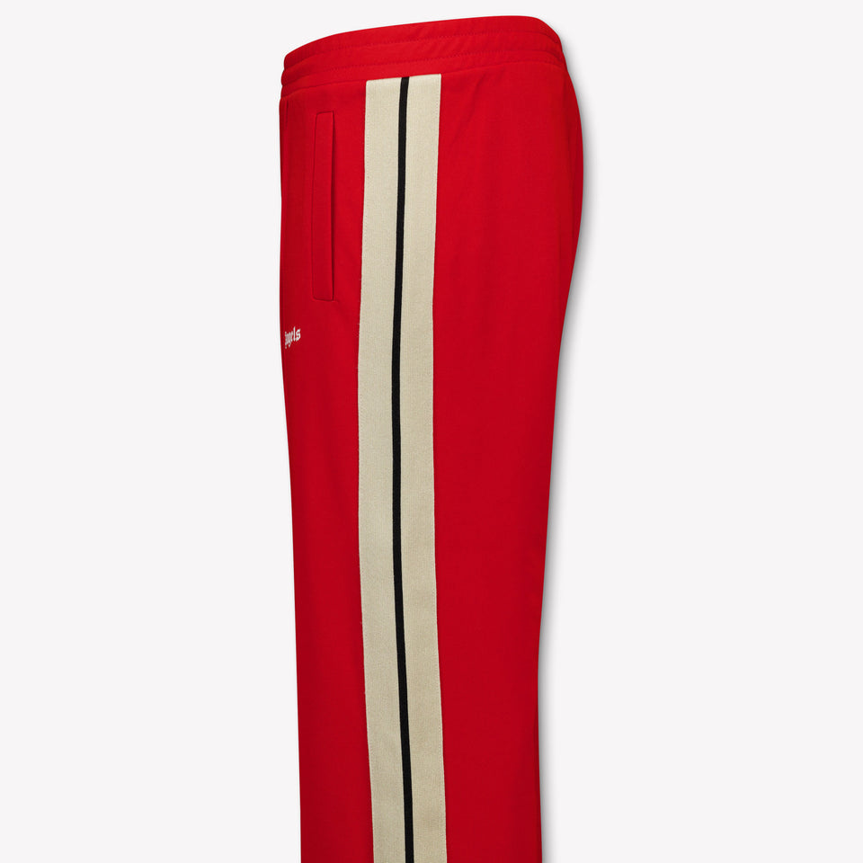 Palm Angels Enfant Garçons Pantalon Rouge