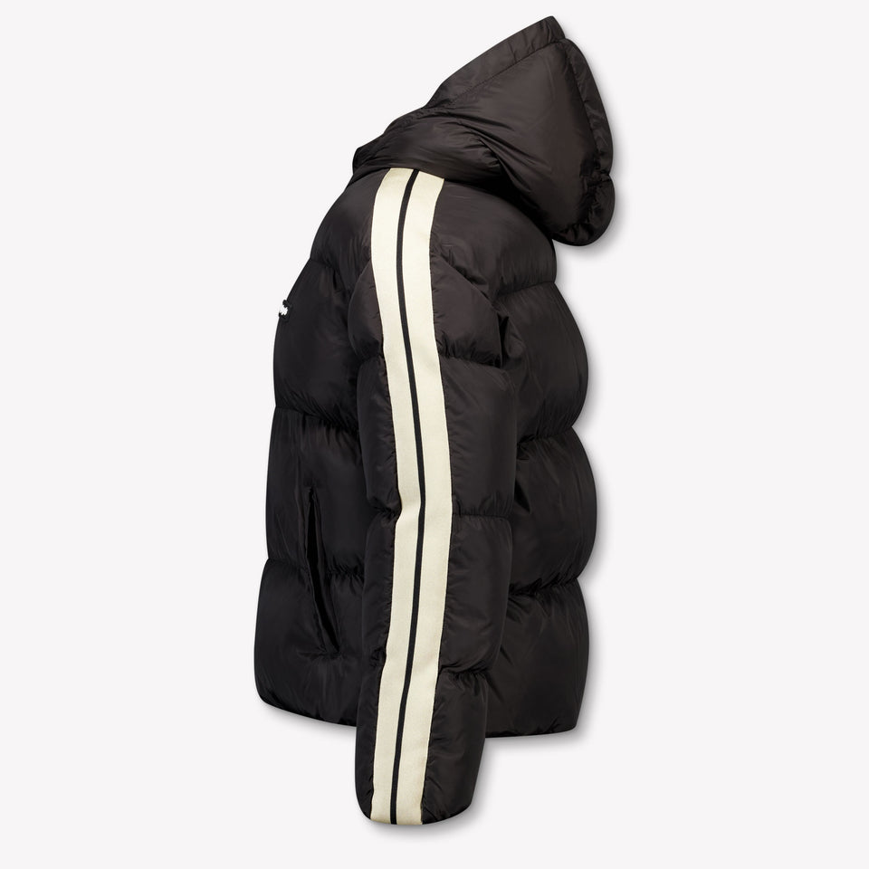 Palm Angels Enfant Garçons Veste d'hiver Noir