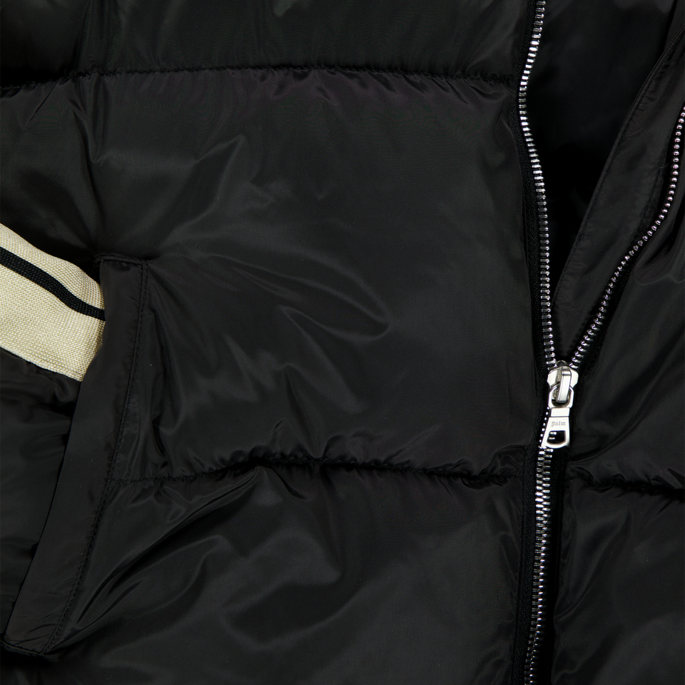 Palm Angels Enfant Garçons Veste d'hiver Noir