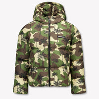 Palm Angels Kinder Jungen Winterjacke Armee