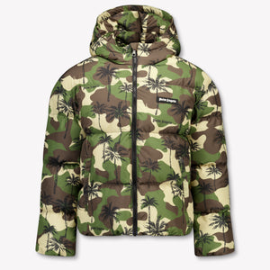 Palm Angels Kinder Jungen Winterjacke Armee