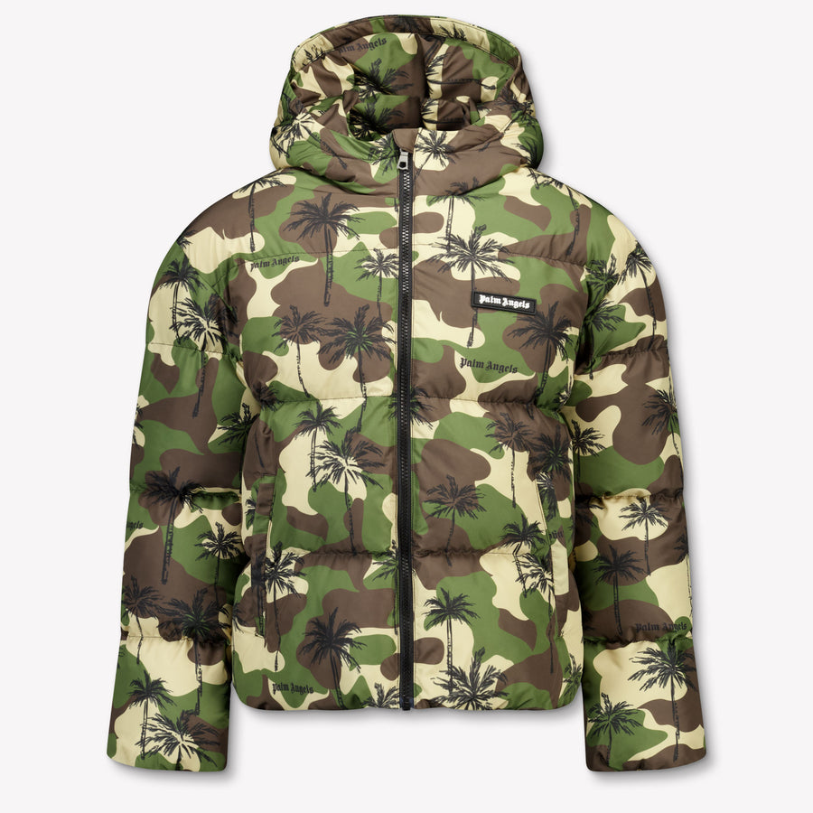 Palm Angels Kinder Jungen Winterjacke Armee