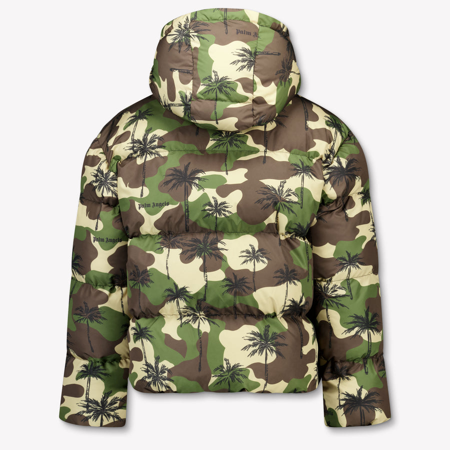 Palm Angels Kinder Jungen Winterjacke Armee