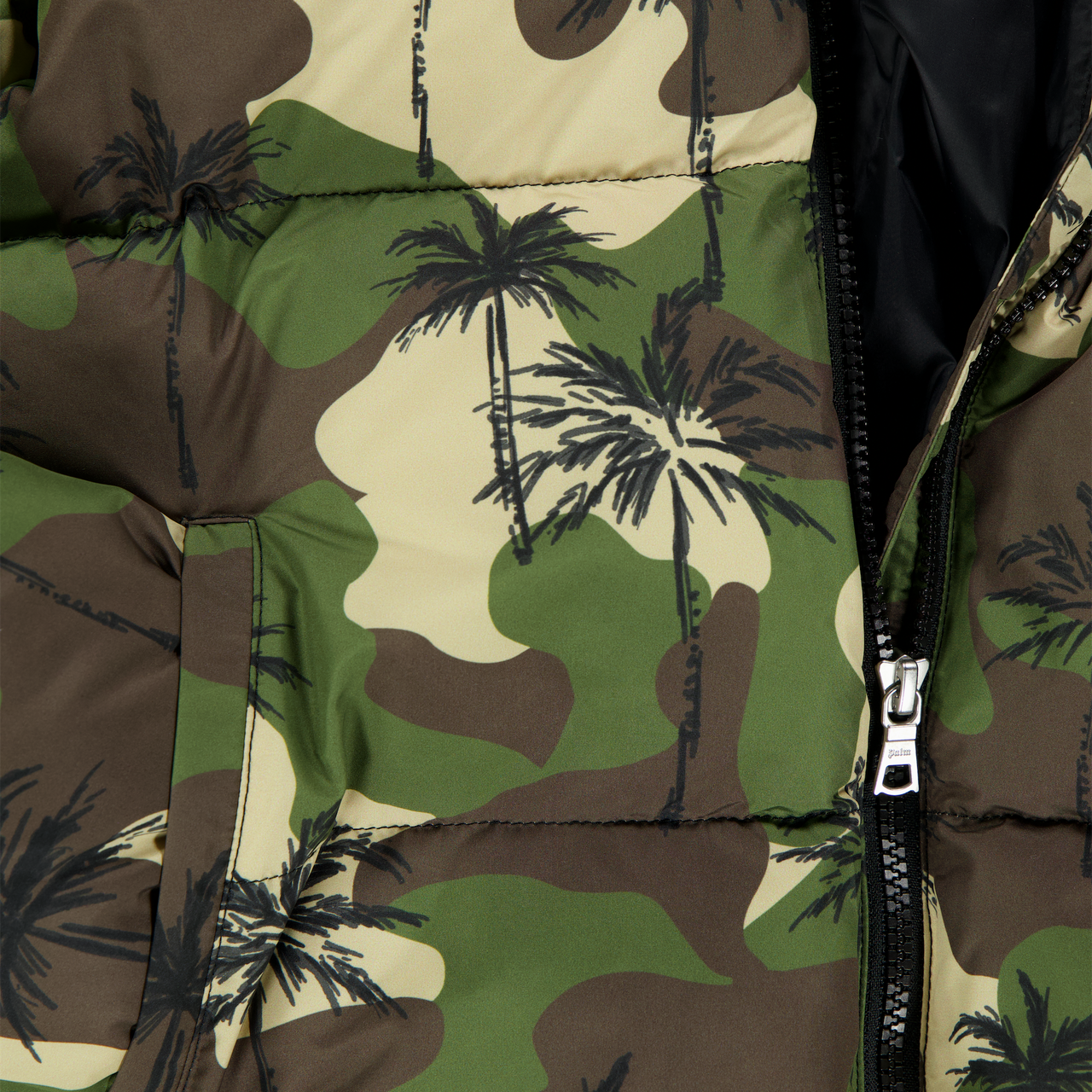 Palm Angels Kinder Jungen Winterjacke Armee