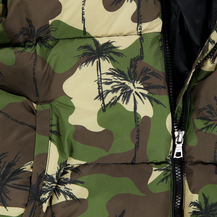 Palm Angels Kinder Jungen Winterjacke Armee