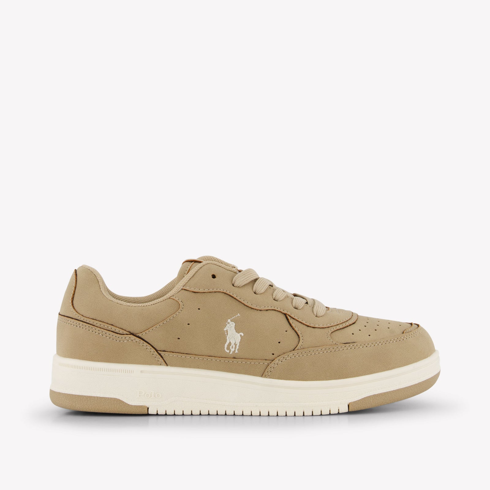 Ralph Lauren Masters Court II Chicos Zapatillas Beige