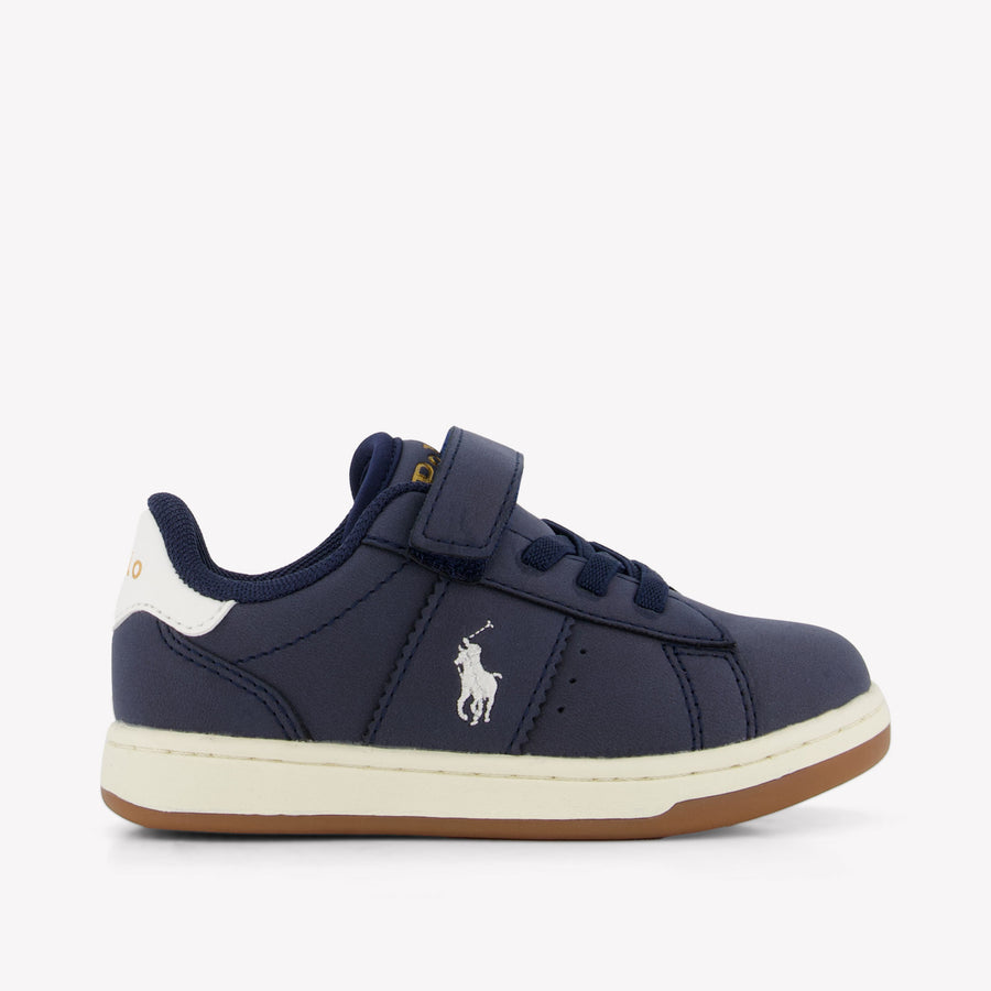 Ralph Lauren Cuve Garçons Baskets Navy