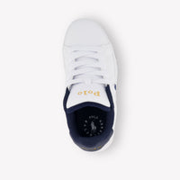 Ralph Lauren Tubercule Garçons Baskets Blanc