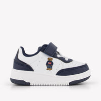 Ralph Lauren Masters Court II Garçons Baskets Blanc