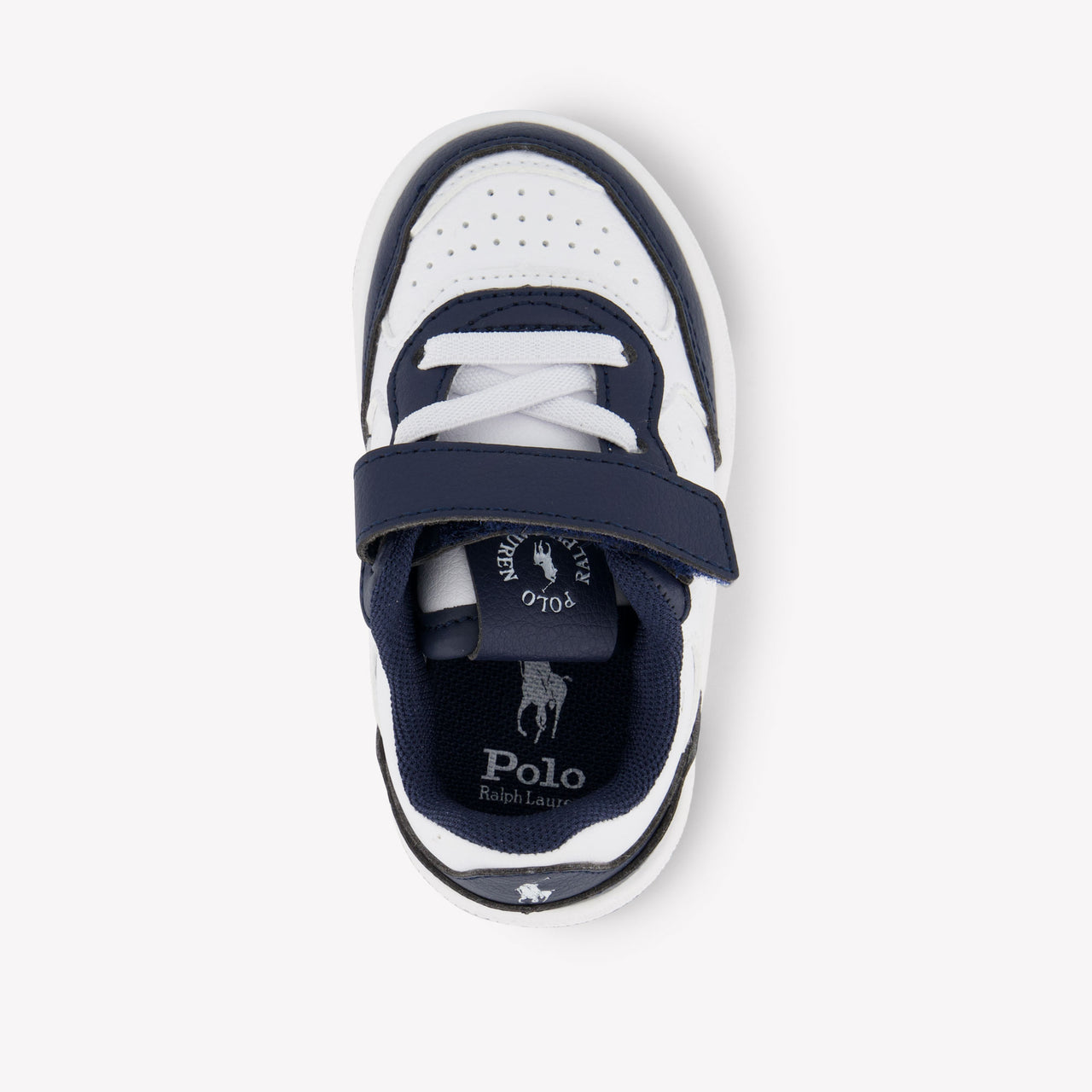 Ralph Lauren Masters Court II Garçons Baskets Blanc