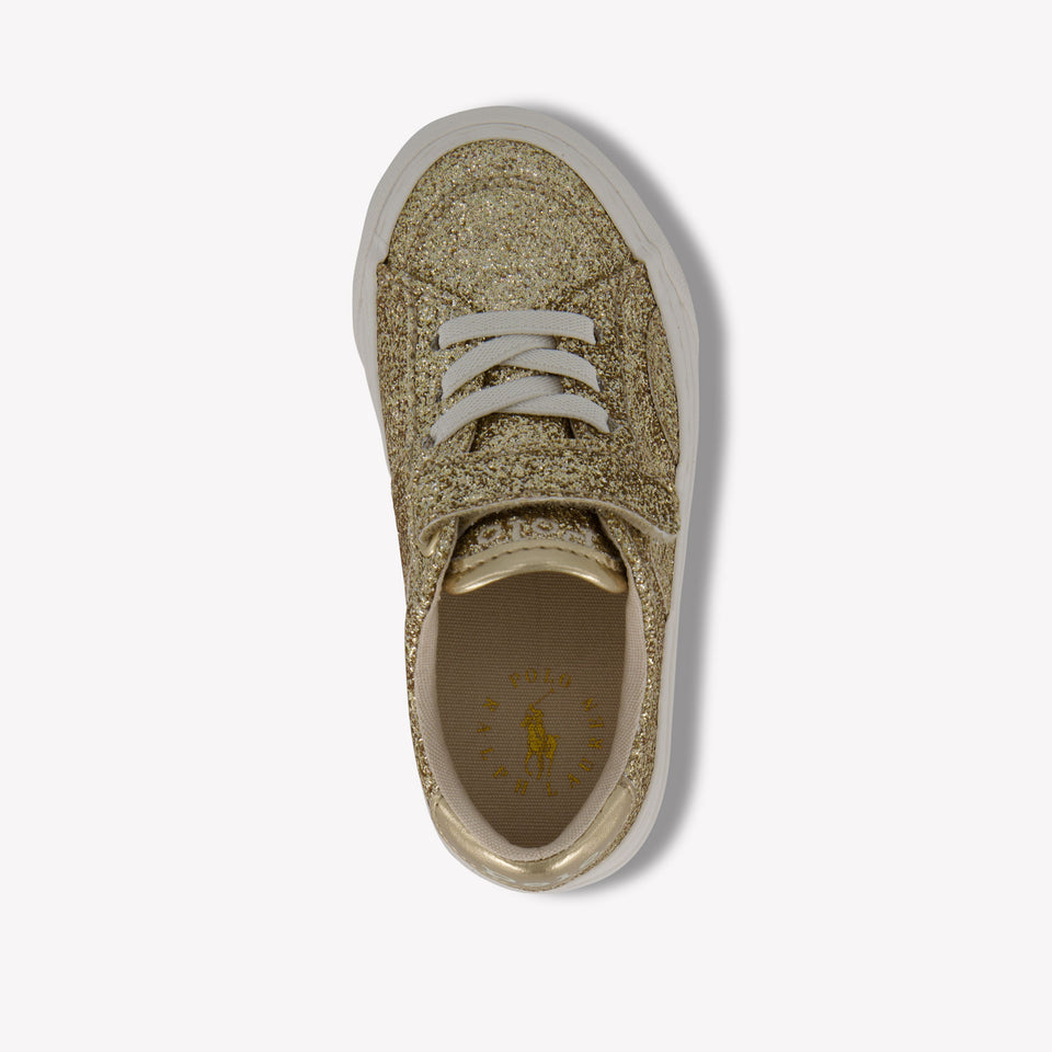Ralph Lauren Ryley Mädchen Sneakers In Gold