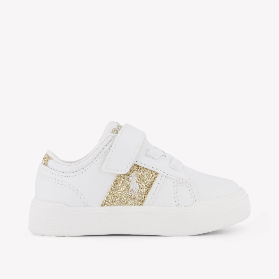 Ralph Lauren Fracht Mädchen Sneakers Weiß