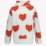 Stella McCartney Ragazzo Ragazze Maglione in Bianco