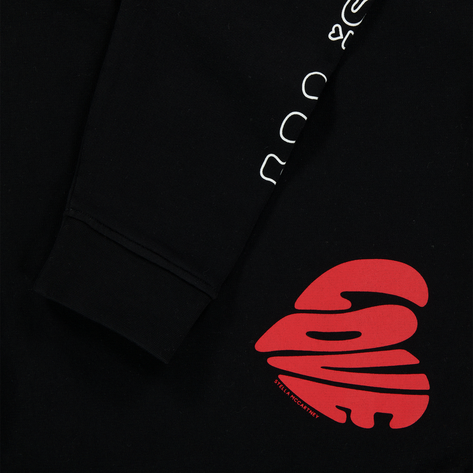 Stella McCartney Kinder Meisjes Trui In Zwart