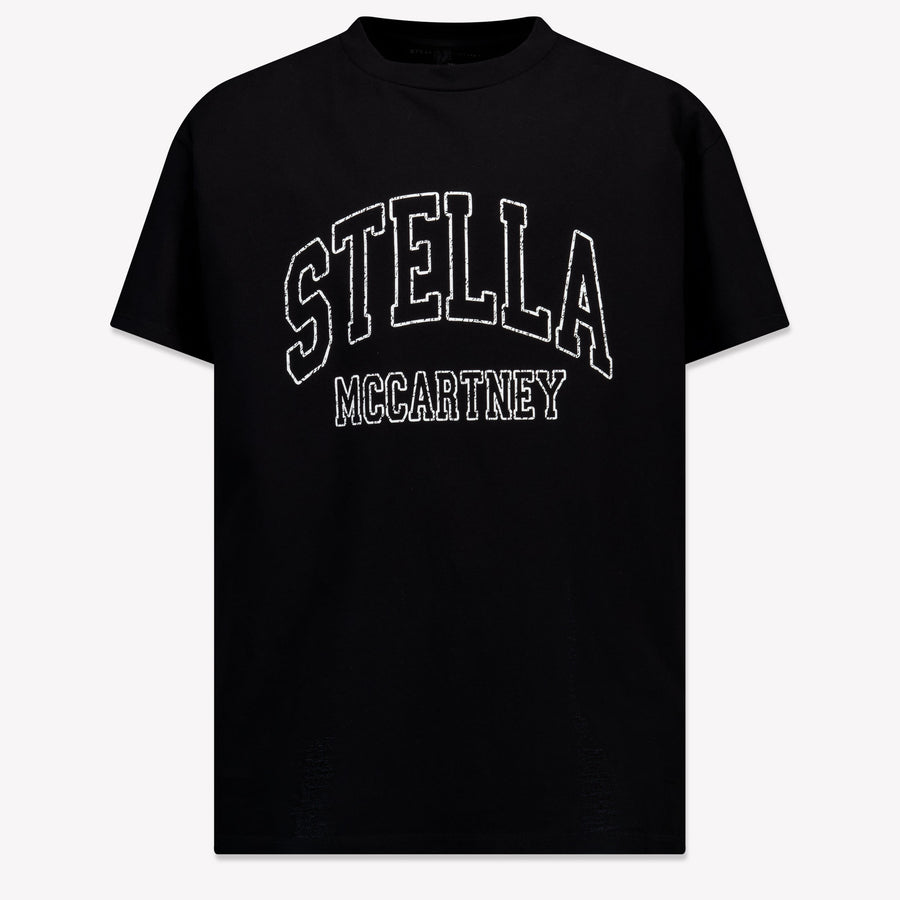 Stella McCartney Mädchen T-Shirt in Schwarz