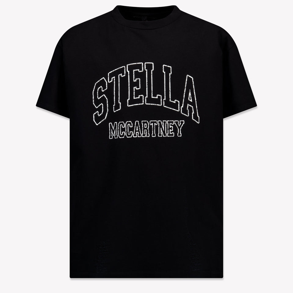 Stella McCartney Niño Chicas Camiseta en Negro