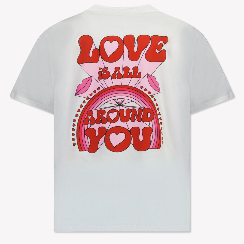 Stella McCartney Kinder Mädchen T-Shirt Weiß