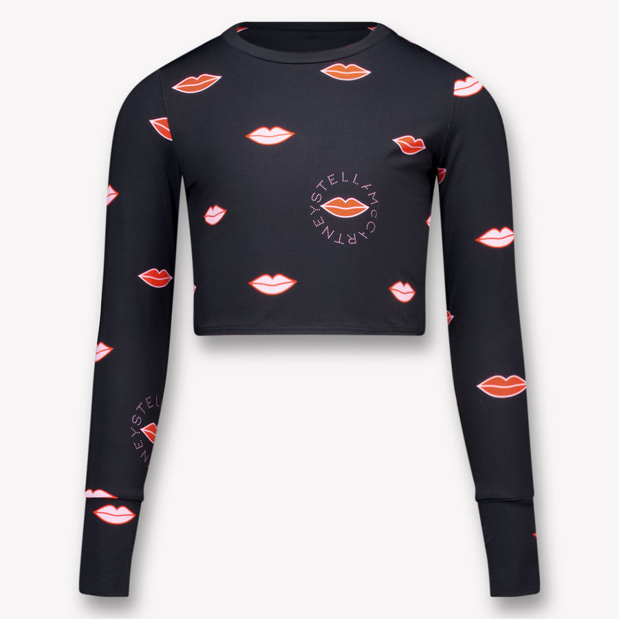 Stella McCartney Ragazzo Ragazze Maglietta dentro Nero