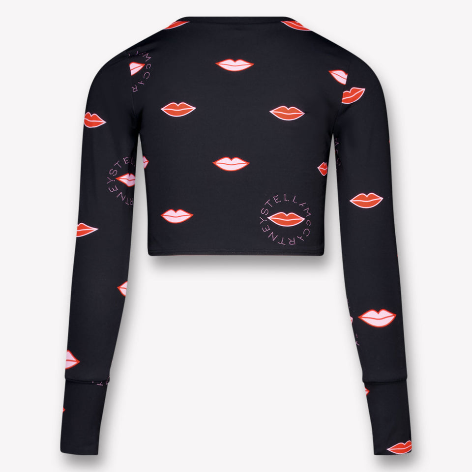 Stella McCartney Kinder Mädchen T-Shirt Schwarz