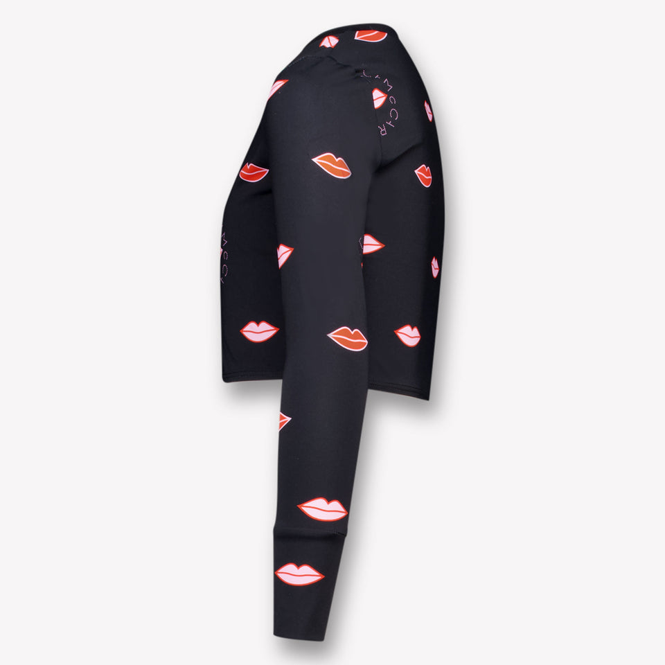 Stella McCartney Kinder Mädchen T-Shirt Schwarz