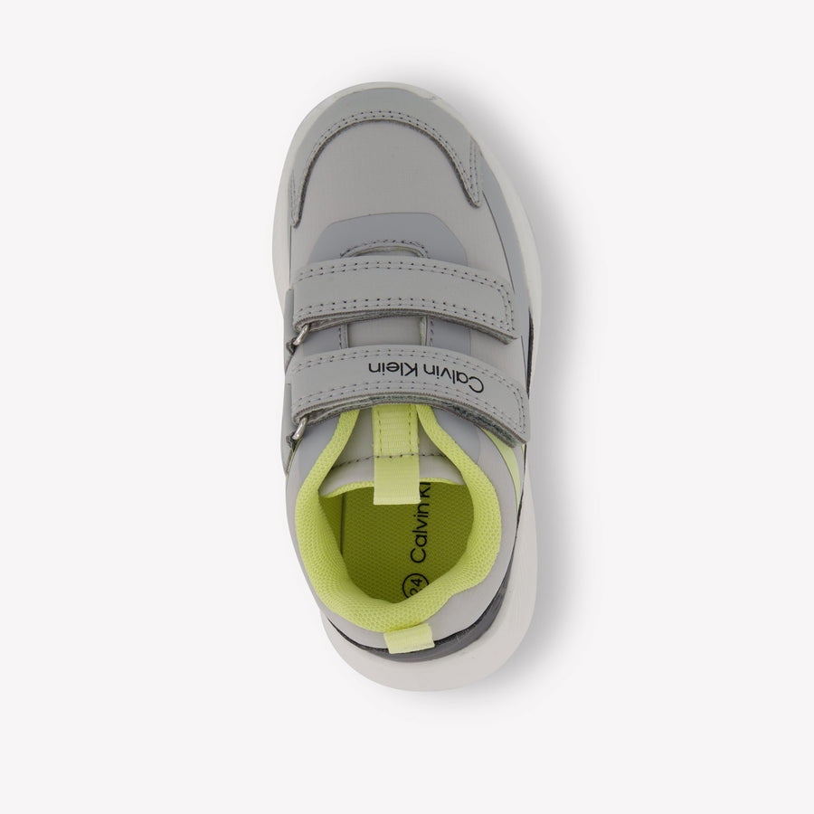 Calvin Klein Jongens Sneakers In Grijs