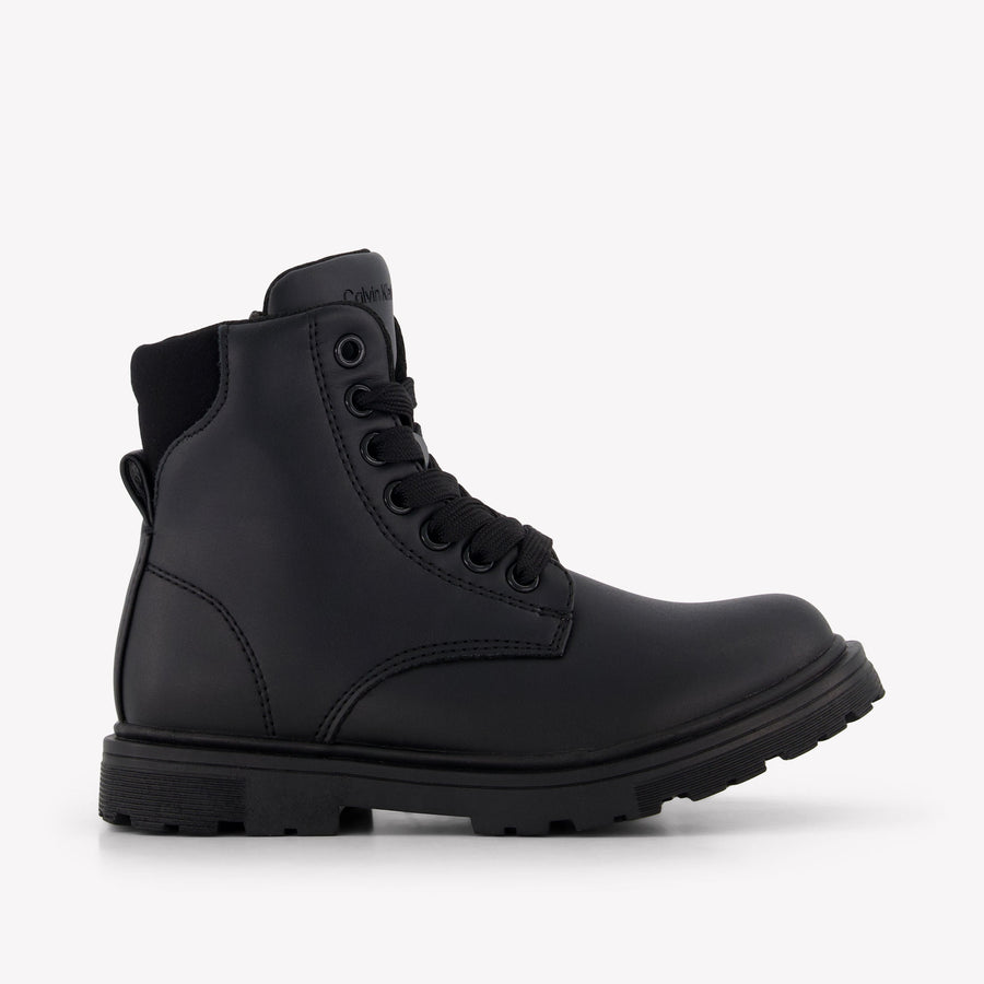 Calvin Klein Unisex Stiefel Schwarz