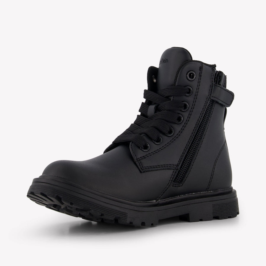Calvin Klein Unisex Stiefel Schwarz