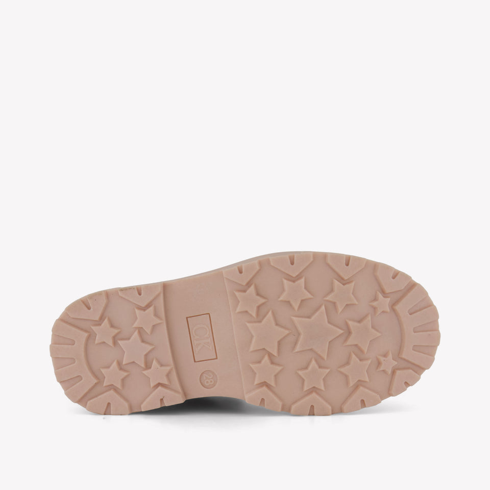 Calvin Klein Mädchen Stiefel Hellrosa