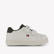 Tommy Hilfiger Garçons Baskets en blanc