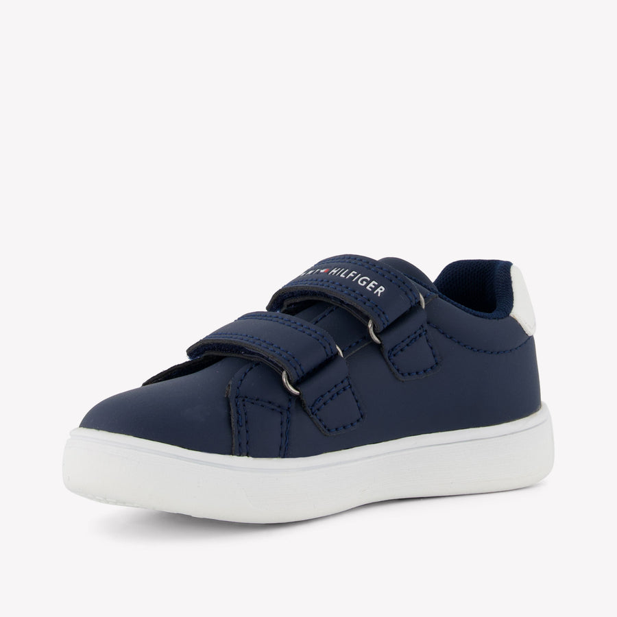 Tommy Hilfiger Garçons Baskets Navy