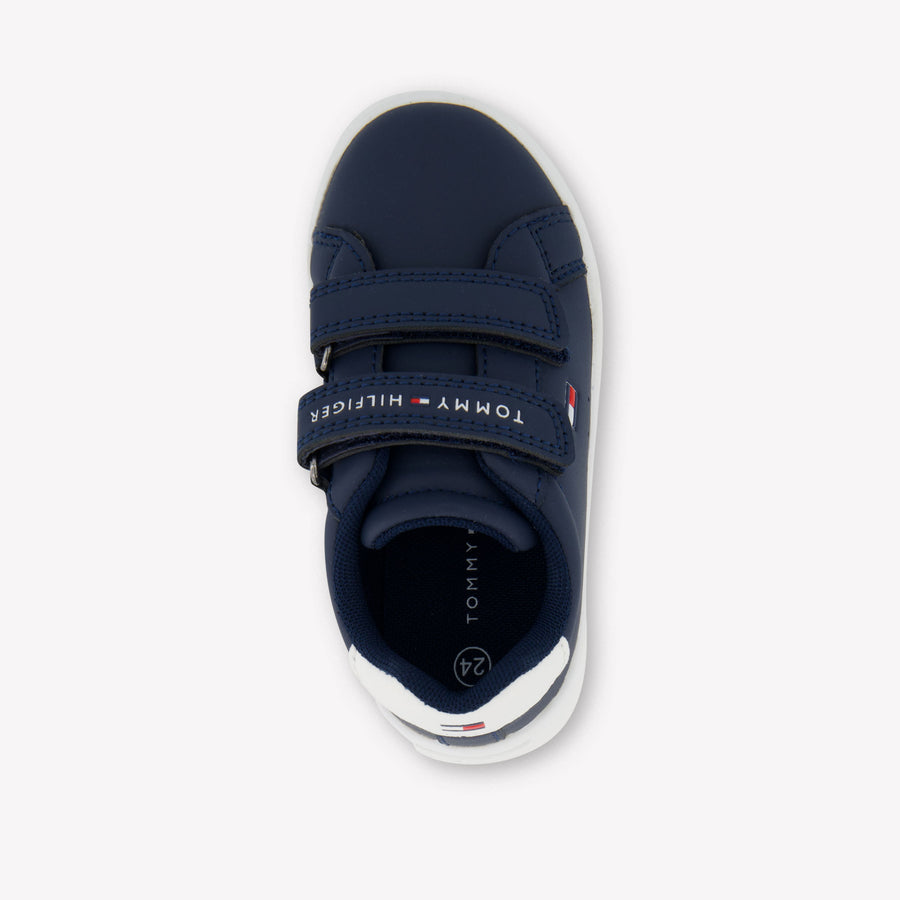 Tommy Hilfiger Garçons Baskets Navy