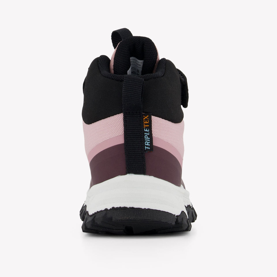 Tommy Hilfiger Mädchen Schneestiefel Hellrosa