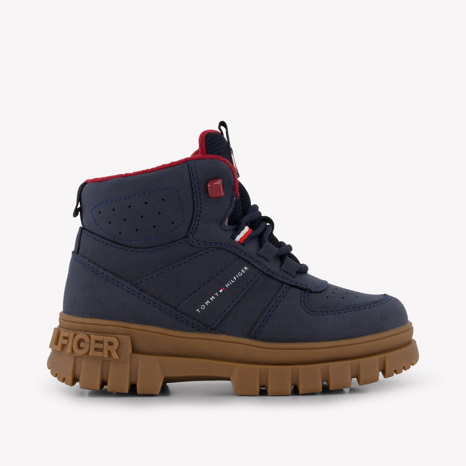 Tommy Hilfiger Ragazzi Stivali da neve dentro Navy