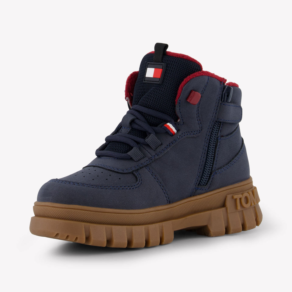 Tommy Hilfiger Ragazzi Stivali da neve dentro Navy