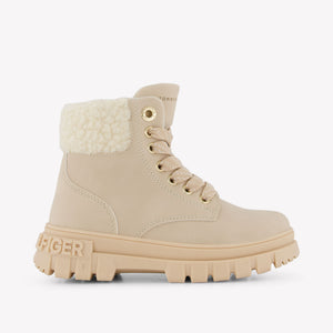 Tommy Hilfiger Filles Botter Beige
