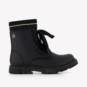 Tommy Hilfiger Mädchen Stiefel Schwarz