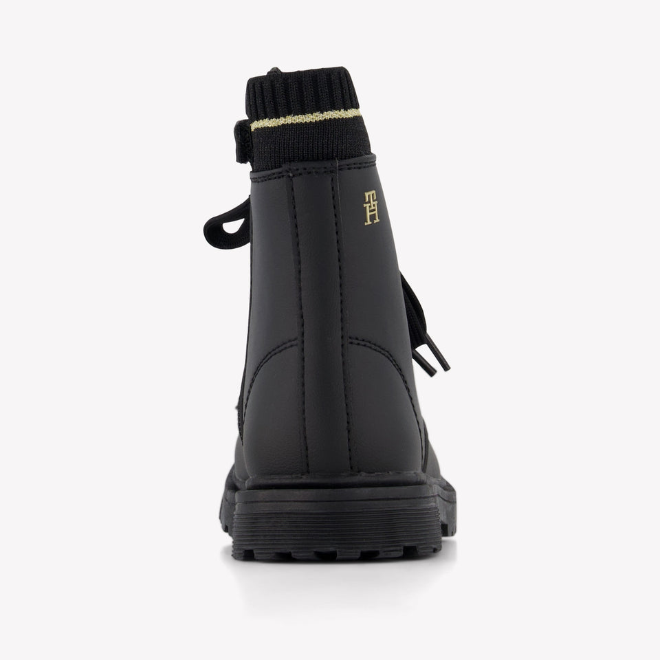 Tommy Hilfiger Mädchen Stiefel Schwarz