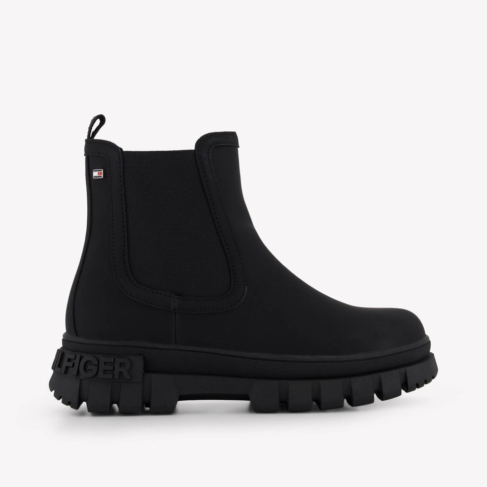 Tommy Hilfiger Unisex Stiefel Schwarz